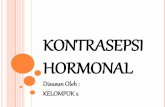 KONTRASEPSI HORMONAL - KB yang hanya mengandung progesteron saja dan diminum sehari sekali. Jenis Mini
