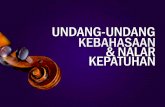 Pasal 26: peraturan perundang- Pasal 27: Bahasa Indonesia ...blog.unnes.ac.id/.../uploads/sites/2431/2016/03/Undang-Undang-Bahasa.pdf · DIES NATALIS UNNES KE-48 | 30 MARET 2013 Pasal