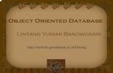 Object Oriented Database - Gunadarma .Permasalahan Basis data relasional tidak mampu menangani kebutuhan
