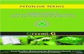 PETUNJUK TEKNIS - iribb.org teknis penanaman greemi-g... · Pada areal tanaman sehat, taburkan Greemi-G untuk tujuan perlindungan dan peningkatan kesehatan tanaman secara merata dengan