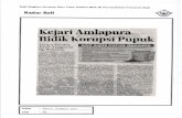 KelariAmlapura - denpasar.bpk.go.iddenpasar.bpk.go.id/wp-content/uploads/2015/03/Radar-Bali-17-Maret-2015.pdf · jukan langsung. "Perusahaan yang ditunjuk ... yang ditunjuk, memang