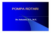 POMPA ROTARI (ROTOR GANDA) - sukamta.staff.umy.ac.idsukamta.staff.umy.ac.id/files/2015/04/POMPA-ROTARI.pdf · 3. Pompa cuping (lobe pump) Pompa Lobe pada prinsipnya sama dengan cara