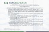 bpjs-kesehatan.go.id · bpjs badan penyelenggara jaminan sosial pengumuman lei-ang umum dengan penilai teknis pengadaan jasa audit laporan keuangan bpjs kesehatan tahun bijku 2019
