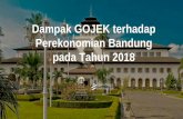 Dampak GOJEK terhadap Perekonomian Bandung pada Tahun …ldfebui.org/.../03/LDUI-Dampak-GOJEK-pada-Perekonomian-Bandung-2018.pdf · Tujuan Penelitian Menganalisis dampak sosial dan