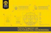 Pedoman Penggunaan Logo UNIVERSITAS INDONESIA · provinsi/kota, kode pos. No. Telepon: Diisi dengan nomor telepon yang dapat dihubungi untuk keperluan dinas. Maksimal nomor telepon