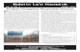 gratis Buletin La’o Hamutuk · Program Pembangunan Pedesaan di Timor-Leste yang didanai oleh Komisi Eropa. Komisi Eropa juga mendanai beberapa proyek lainnya (lihat Buletin LH Vol.