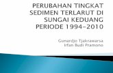 Gunardjo Tjakrawarsa Irfan Budi Pramono - forda-mof.org · Tingkat sedimen terlarut di Sub DAS Keduang tahun 1994-2010 cenderung meningkat. Pada periode 1994– 2002 rata-rata tingkat