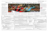 SELASA, 31 AGUSTUS 2010 | MEDIA INDONESIA Pato ... · Pato, Ibrahimovic Sihir San Siro A LEXANDER Pato menjadi bintang ke-menangan AC Mi-lan saat membekuk Lecce 4-0 pada laga perdana