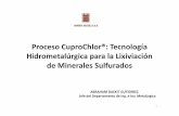 Proceso CuproChlor®: Tecnología Hidrometalúrgica para la ... · Proceso CuproChlor®: Tecnología Hidrometalúrgica para la Lixiviación de Minerales Sulfurados 1 ABRAHAM BACKIT