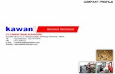 Mechanical Manufacturer - kawaninusantara.comkawaninusantara.com/images/Kawani Tekno Nusantara.pdf · alat ukur yang presisi untuk menjamin ketepatan produk adalah komitmen kami.