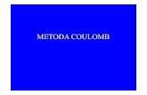 METODA COULOMB - widodosuyadi.lecture.ub.ac.id · Jika sifat tanah konstan T Gaya-gaya yang bekerja pada bidang keruntuhan adalah C N R Dan lebih mudah dinyatakan sbb. Kriteria keruntuhan