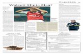 SENIN, 10 JANUARI 2011 | MEDIA INDONESIA Walcott Minta Maaf K · KISI-KISI Timnas Singapura akan Dibubarkan ASOSIASI Sepak Bola Singapura (FAS) mempertimbangkan akan membubarkan tim