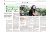 Kompas Compound - krakakoa.com · 16 Sabrina Mustopo Pulang untuk Memuliakan SOSOK KOMPAS, KAMIS, 10 DESEMBER 2015 tersebar di beberapa desa di bupaten Taru¶amus, Lampung Barat,