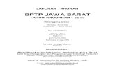 BPTP JAWA BARAT - jabar.litbang.pertanian.go.id · yang ada di Jawa Barat, juga untuk melaksanakan kebutuhan daerah melalui pengembangan 2 core business yang erat kaitannya dengan