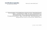 Estudio Tarifario para los Sistemas Secundarios de ... · OSINERG-GART Informe N° 0043-2009-GART Estudio Tarifario para los Sistemas Secundarios de Transmisión y Sistemas Complementarios