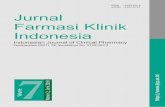 Tentang Jurnal Farmasi Klinik Indonesiarepository.ubaya.ac.id/32548/13/Efektivitas dan Risiko Toksisitas... · sempit yang berisiko menyebabkan toksisitas obat, namun data perbandingan