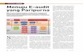 LAPORAN UTAMA Menuju E-audit BPK menggandeng mereka ... · (Renstra) BPK 2011-2015. Selanjunya, menjadi bagian penting dalam Ren-cana Implementasi Renstra (RIR) BPK. Dan, secara otomatis