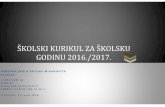 ŠKOLSKI KURIKUL ZA ŠKOLSKU GODINU 2016./2017.os-amihanovica-klanjec.skole.hr/upload/os-amihanovica-klanjec/multi... · 2. izborna nastava 2.1. katoliĈki vjeronauk cilj aktivnosti