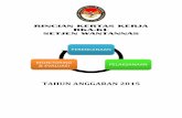 TAHUN ANGGARAN 2015 - dkn.go.id · rincian kertas kerja rka-kl setjen wantannas tahun anggaran 2015 perencanaan pelaksanaan monitoring & evaluasi
