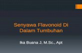 Senyawa Flavonoid Di Dalam Tumbuhan · Istilah flavonoid berasal dari kata flavon yang merupakan salah satu jenis flavonoid yang terbanyak dan lazim ditemukan (selain flavonol, antosianidin).