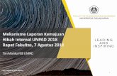 Mekanisme Laporan Kemajuan Hibah Internal UNPAD 2018 Rapat ...feb.unpad.ac.id/dokumen/files/Slide-evaluasi-pelaporan-HIU-07-Agustus-2018.pdf · Setiap periset harus menyiapkan LAPORAN