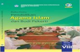 Kelas VIII SMP/MTs Agama Islam Buku Guru Pendidikan Agama ... · akhlak mulia yang dipenuhi dengan sifat kasih sayang sajalah yang bisa menjadi bukti kekuatan akidah dan kebaikan