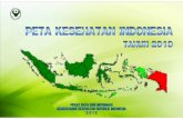 PETA KESEHATAN INDONESIA TAHUN 2010 · Pada tahun 2010 sebagian besar provinsi memiliki kepadatan penduduk kurang dari 100 jiwa per km2 (19 provinsi). Wilayah dengan kepadatan penduduk