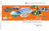 The Future Generation - acidatama.co.id report 2014.pdf · 76 % , penjualan produk Asam Cuka memberikan kontribusi sebesar 10 %, penjualan produk Ethyl Asetat sebesar 11 %, sisanya