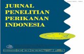 JURNALPENELITIANPERIKANANINDONESIA - lp2t.kkp.go.id SPASIAL DAN TEMPORAL... · Jurnal PenelitianPerikanan Indonesiaadalah wadahinformasi perikanan, baik laut maupun perairan umum