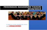 PEDOMAN AKADEMIK TAHUN 2018/2019fpsi.um-surabaya.ac.id/wp-content/uploads/2018/09/PEDOMAN-AKADEMIK... · Pedoman Akademik Fakultas Psikologi UM Surabaya 2 (4) Mewujudkan pengelolaan