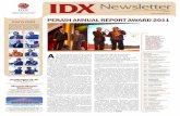 IDX Newsletter fileINDEKS EDISI oKtobEr 2012 Annual Report Award 2011 Profil 10 Jawara Siapakah perusahaan yang dinilai paling transparan dan konsisten menjalankan Good Corporate ...