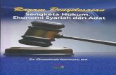 Sengketa Hukum, Ekonomi Syariah dan Adat Dr. Chuzaimah ...repository.uinsu.ac.id/655/1/Sampul.pdf · Gedung Fakultas Ekonomi dan Bisnis Islam (FEBI) Univesitas Islam Negeri Sumatera