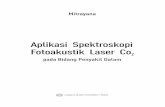 APLIKASI SPEKTROSKOPI FOTOAKUSTIK LASER COugmpress.ugm.ac.id/...Isi_Aplikasi_Spektroskopi_Fotoakustik_Laser.… · buku berjudul Aplikasi Spektroskopi Fotoakustik Laser CO 2 pada
