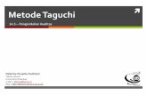 MetodeTaguchi - Universitas Brawijayadebrina.lecture.ub.ac.id/files/2015/09/14.3-Metode...The&Total&Loss&Function& # 2 kategori! utama! dari! kerugian! pada! konsumen! terkait kualitas!