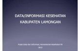 DATA/INFORMASI KESEHATAN KABUPATEN …Kab Lamongan Tahun 2010 38 Anggaran Kesehatan yang Disalurkan dari Pusat ke Prov Jawa Timur dan Kab Lamongan Tahun 2011 39 1 Jumlah kecamatan1)