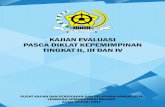 KAJIAN EVALUASI TINGKAT II, III, DAN IVppid.lan.go.id/wp-content/uploads/2019/09/PKP2A-IV... · 2019-09-03 · v KAJIAN EVALUASI PASCA DIKLAT KEPEMIMPINAN TINGKAT II, III DAN IV Dalam