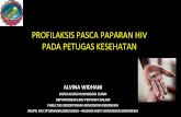 PROFILAKSIS PASCA PAPARAN HIV PADA PETUGAS KESEHATAN Alvina Widhani... · •Hasil pemeriksaan laboratorium Tn M: HBsAg, anti HCV dan anti HIV non reaktif, anti HBs negatif PADUAN