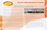 FLPI NEWSLETTER Newsletter - Maret 2018 (Bahasa).pdfPangan, Pusat Sosial Ekonomi dan Kebijakan Pertanian serta ULOG. Dari hasil FGD kedua ini diharapkan dapat dirumuskan policy brief