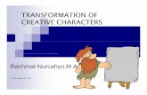 TRANSFORMATION OF CREATIVE CHARACTERSstaffnew.uny.ac.id/upload/132303692/pengabdian/...KAkTidkKtif?Kenapa Aku Tidak Kreatif? Terlalu menekankan pada cara berpikir konvergen “He had