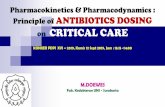 Pharmacokinetics & Pharmacodynamics : …konkerpdpi2019.com/download/materi_ws/workshop_6/day_2/3...Farmakokinetik cabang ilmu dari Farmakologi yang mempelajari tentang : Perjalanan
