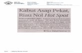 Perwakilan Hari/ Tanggal :Rabu/17 September 2014 Provinsi Riau … · 2014-09-22 · 2014 Kliping Media Cetak . Kabut Asap Pekat, PEKANBARU (RP)- menjadi-jadi di Riau. Di ibu kota