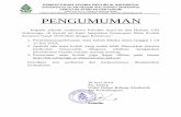 Jalan Prof. Dr. H. Hamka Semarang 50185 PENGUMUMANakademik.walisongo.ac.id/uploads/...2019-2020.pdf · 106 HPI-6203 Qawaid Fiqhiyyah 2 HPI-A3 107 HPI-6204 Ushul Fiqh I 2 HPI-A3 108