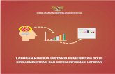 Kata Pengantar...LAKIP 2015 Biro Administrasi dan Sistem Informasi Laporan Ombudsman Republik Indonesia 1 Kata Pengantar Sebagai pertanggung jawaban dalam rangka memenuhi Instruksi