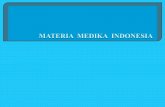 v Materia Medika Indonesia adalah buku yang · v Materia Medika Indonesia adalah buku yang didalamnya terdapat semua keterangan mengenai simplisia yang ada di Indonesia , yang akan