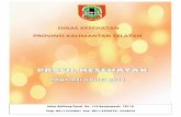 Jalan Belitung Darat No. 118 Banjarmasin 70116 …...Presentase luas terbesar adalah kabupaten Kotabaru (25,1 0 %) selanjutnya kabupaten Tanah Bumbu (1 3,50%), sedangkan presentase