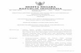 BERITA NEGARA REPUBLIK INDONESIA · 2019-09-30 · -2- 2015, No. 1555 3. Undang-Undang Nomor 39 Tahun 2008 tentang Kementerian Negara (Lembaran Negara Republik Indonesia Tahun 2008
