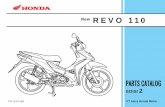 New REVO 110 - Honda Sanjaya Motor · 2019-06-26 · pada parts telah didaftarkan di HONDA berikut nomor part dan Nomor seri yang ... F.R.T. (Flate Rate Time) yang terletak di halaman