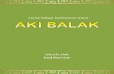 Cerita Rakyat Kalimantan Utara AKI BALAKdisdik.purwakartakab.go.id/download/file/Cerita_Aki_Balak.pdfKarya sastra tidak hanya rangkaian kata demi kata, tetapi berbicara tentang kehidupan,