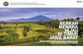 BERKAH MENARA HIJAU DI TIMUR JAWA BARAT · 2019-12-05 · menara hijau di timur jawa barat menuju manajemen aripurna p pengelolaan tngc untuk kedaulatan rakyat balai taman nasional