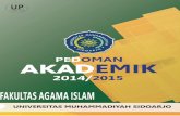 BAB I - Universitas Muhammadiyah Sidoarjolp3ik.umsida.ac.id/wp-content/uploads/2018/01/AGAMA.pdf · A SAS, VISI, MISI, TUJUAN, PROFIL LULUSAN, SEJARAH, DAN LAMBANG UMSIDA A. A SAS